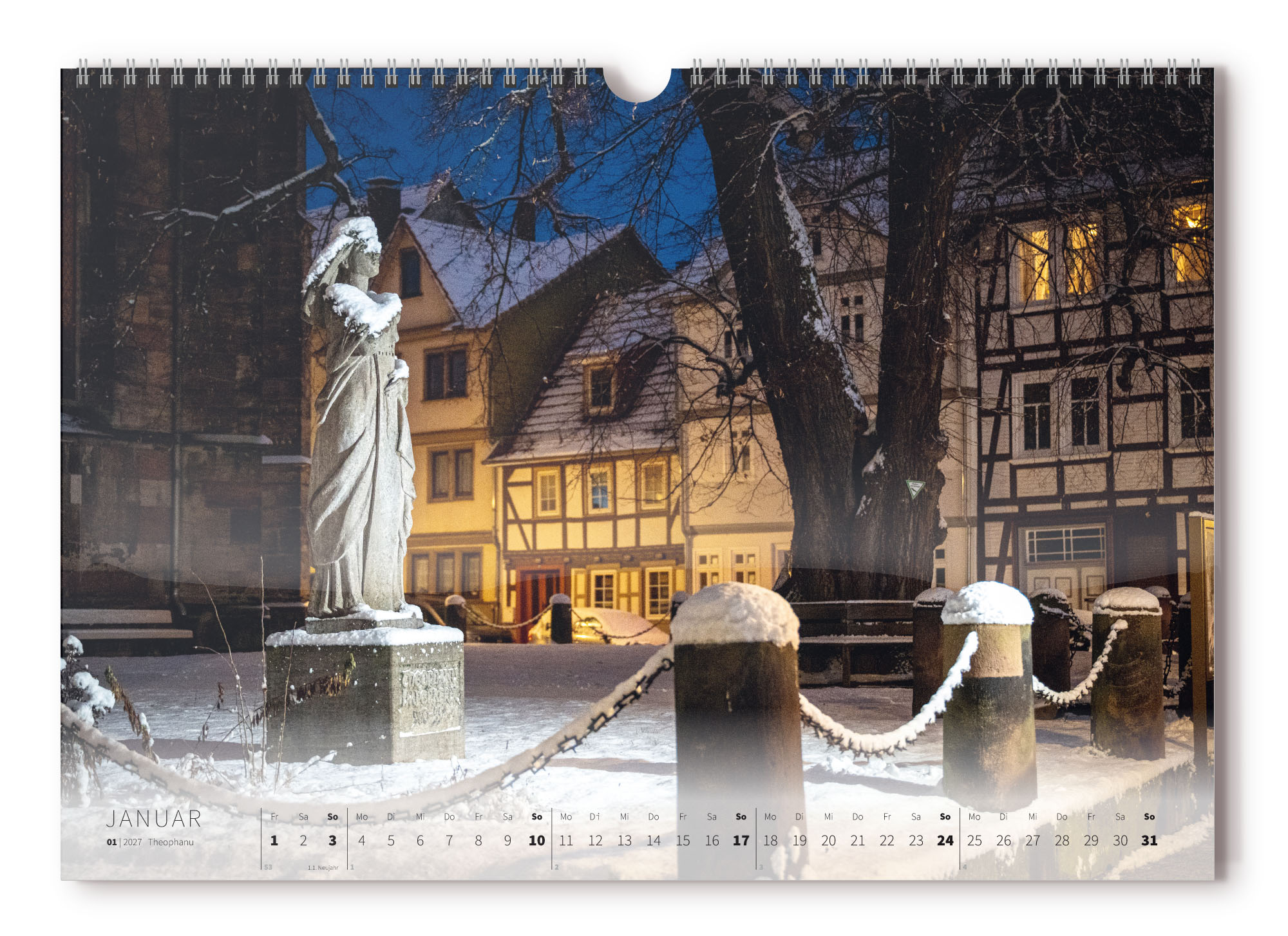 Eschwege Kalender 2027 Motiv Theophanu